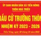 kế hoạch bầu trưởng thôn nhiệm kỳ 2023 - 2026